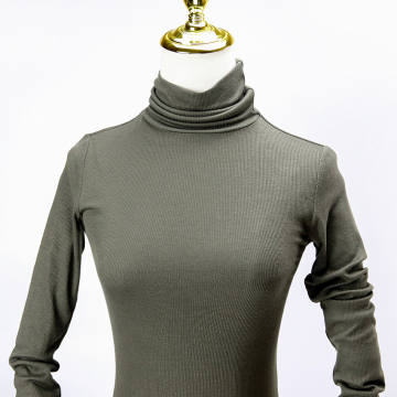 long sleeve turtleneck bottoming shirt