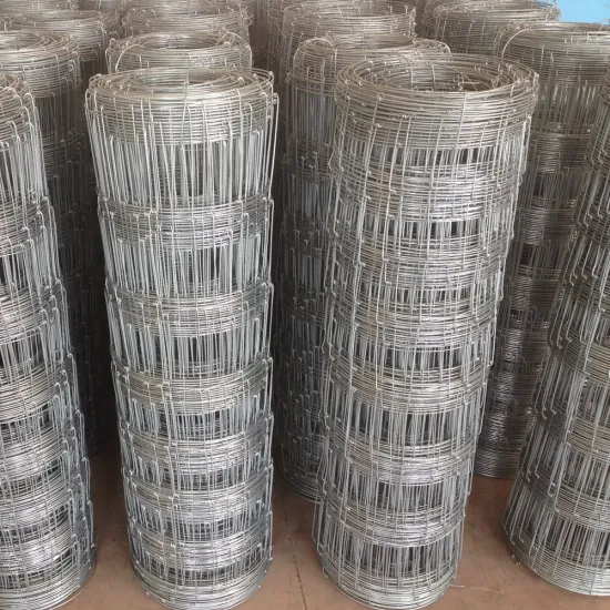 Factory Price Heavy Duty Woven Wire Game Fence for Farms (2.2mm-2.7mm)