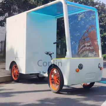 2024 Electric Food Delivery Truck with Closed Style Design