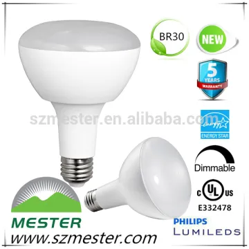 Alibaba express led light, BR30 R30 R40 14W LED spotlighting, UL Energy star certified BR30 E26 led light bulb