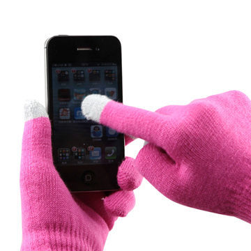 Touch screen gloves for iPhone