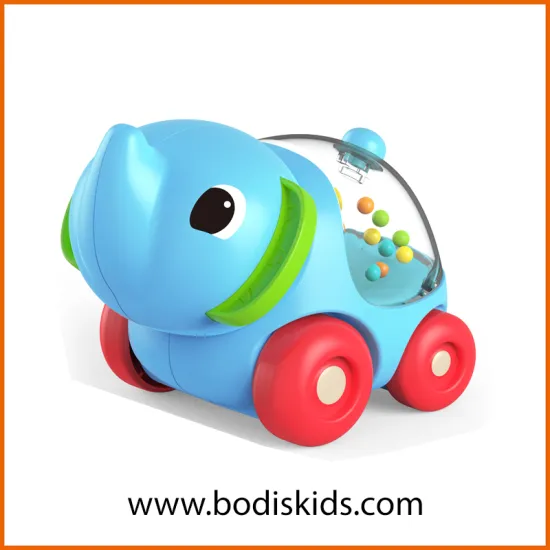 CartoonCartoon elephant scooter