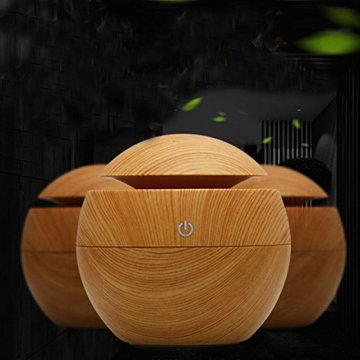 Humidificador ultrasónico del difusor del aceite esencial 130ml para el hogar