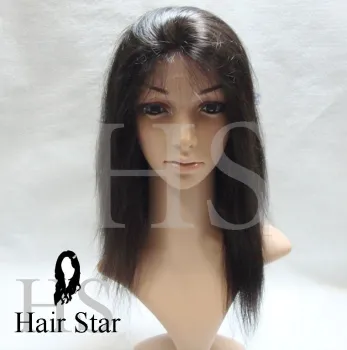 Frontal lace wigs brazilian remy hair
