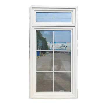 High Quality Bathroom Vertical Ventilation White PVC Casement Window