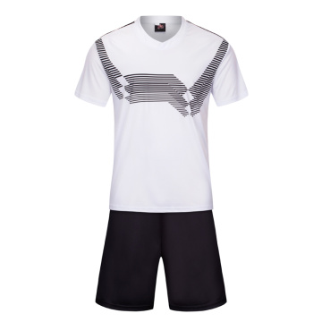Nova chegada camisa branca para treinamento de futebol uniforme