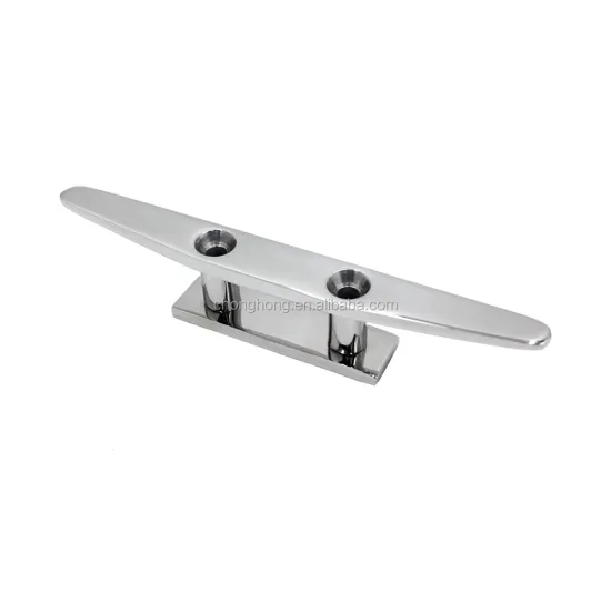 Mirror Polished AISI316 Stainless Steel Boat Cleats: 4", 5", 6", 8", and 10" Marine Hardware Accessory