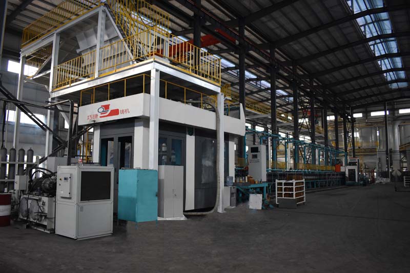 Double Station Horizontal Molding Machine 1