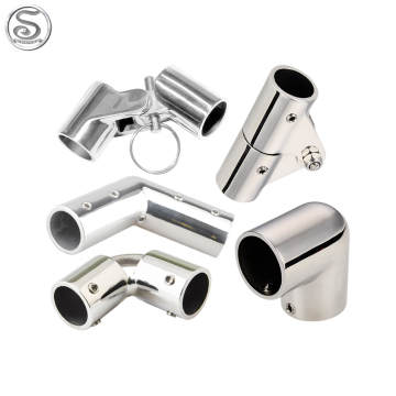 316 Stainless Steel Bimini Swivel Tee Pipe Fittings for Boats