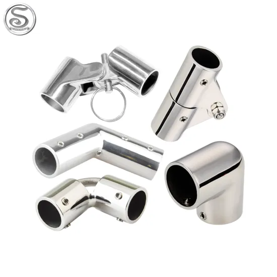 316 Stainless Steel Bimini Swivel Tee Pipe Fittings for Boats