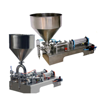 Neues Design semi-automatischer einzelner Kopf pneumatischer Honigfüllmaschine 50-500 ml