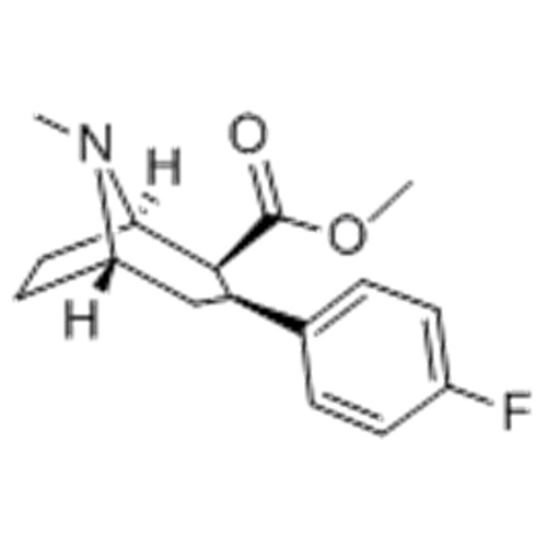 (-) - 2-BETA-CARBOMETOXY-3-BETA- (4-FLUOROFENIL) TROPANO CAS 50370-56-4