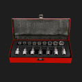 Diletakkan 1/2 16pcs Socket Set untuk Pembaikan Kereta