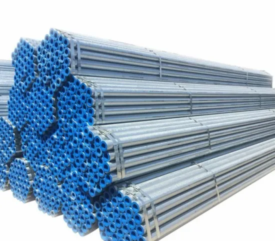 China Steel Round: Pre-Galvanized and Galvanized Steel Pipe Tubes