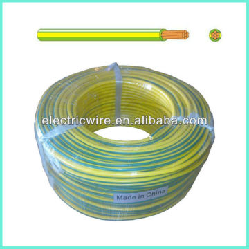 4mm2 pvc insulated earthing copper cable wire