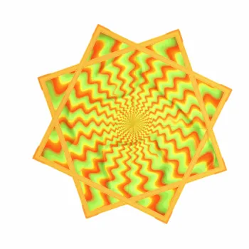 UV Reactive Dapo Star for Sports and Party Events