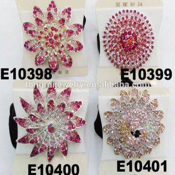 ladies girl glitter rhinestone alloy flower hair band