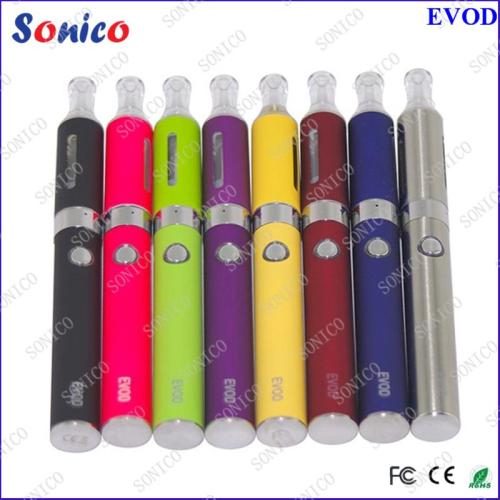 Latest Design EGO Vapor Vaporizer E Cigarette with Colorful Evod Body