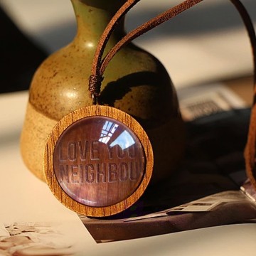 2016 New fashion and hot sale Wooden Necklace