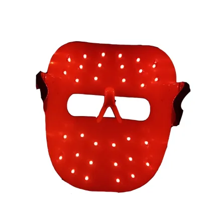 High-tech light therapy mask