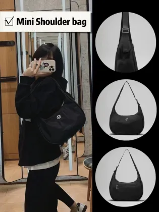 2024 Lululemon Mini Shoulder Belt Bag: A Versatile 4L Yoga, Sports, Crossbody, and Travel Bag