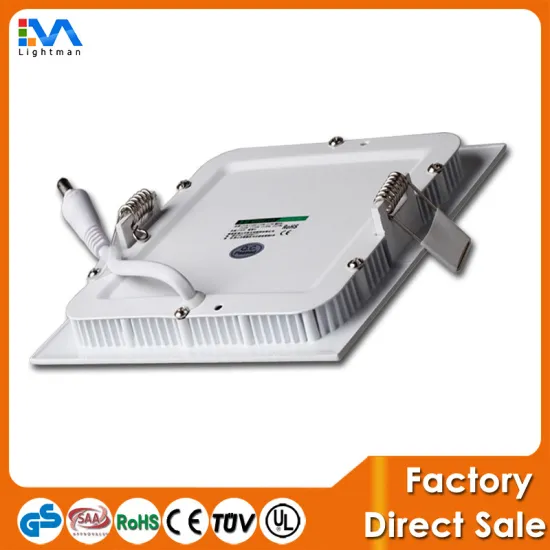 ultra thin square led panel light with ce rohs ip44 three years warranty 5W 110x110MM