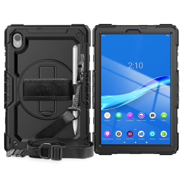 Shockproof Rugged Silicone Cover Case for Lenovo Tab K10 TB-X6C6X/F - Kids Friendly