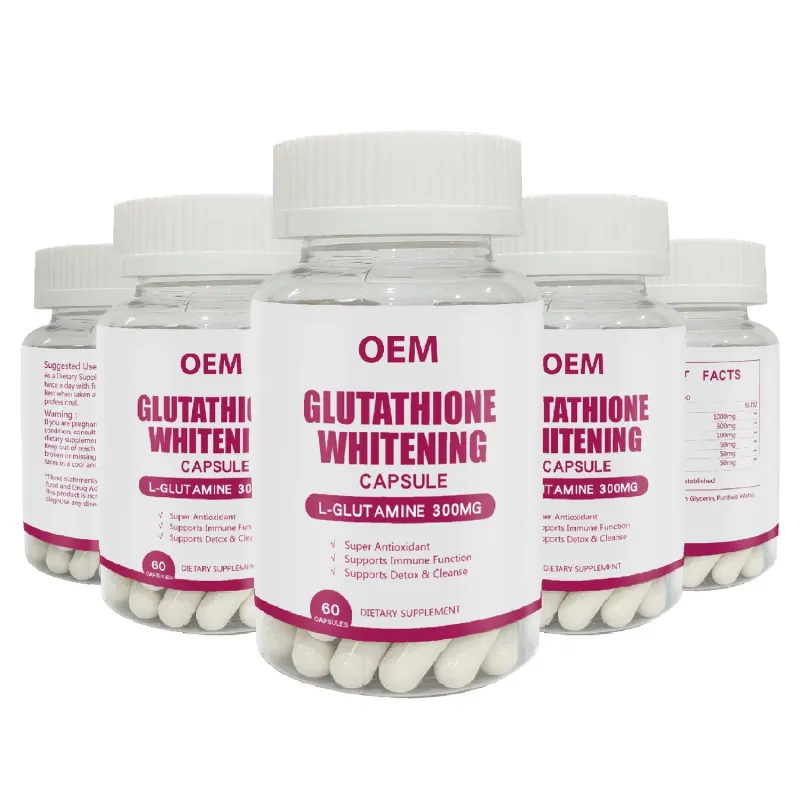 OEM Glutathione Whitening Capsules for Immune Support and Skin Brightening