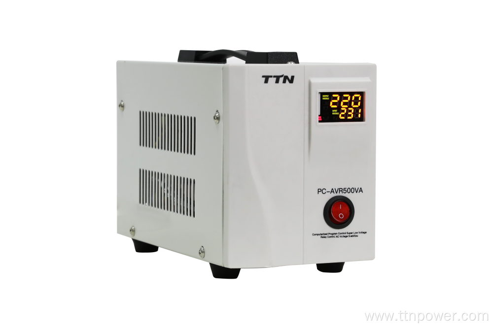 PC-AVR500VA-2000VA Low Price Relay Voltage Stabilizer