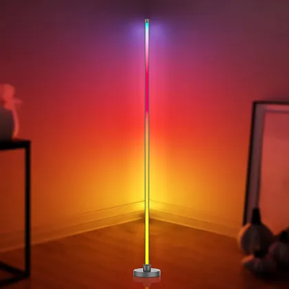RGB Floor Lamp: Remote Control Music Rhythm Corner Lamp