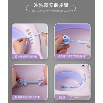 Thermometer Sitz Bath Toilet Seat Bathtub for Hemorrhoids