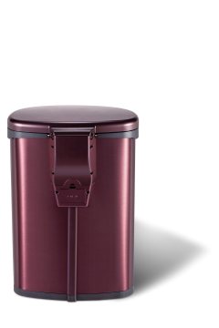 Stainless Steel Rose Gold 20L Trash Can