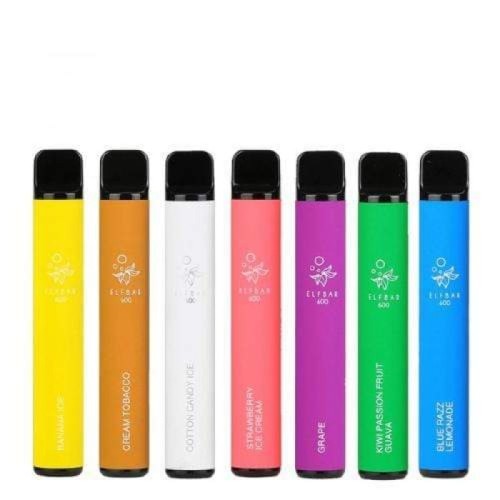Elf Bar 600 Puffs Disposables Vape