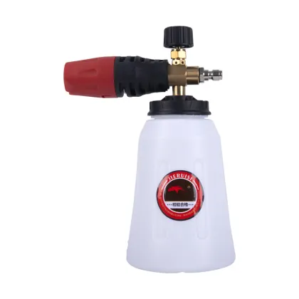 Cordless Car Wash Gun: Foam Cannon for High Pressure Washing