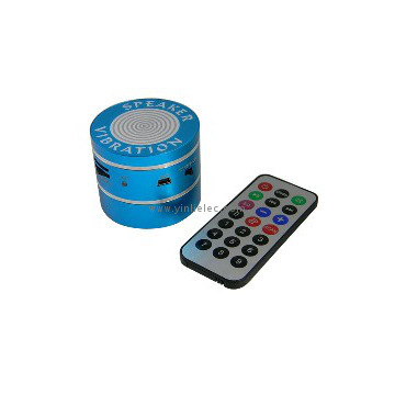 portable  pc speakers with wireless remote control