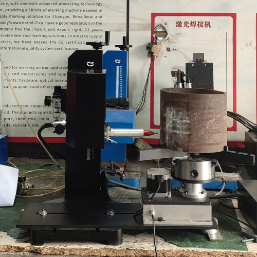 Máquina de marcação rotativa de flange de mesa