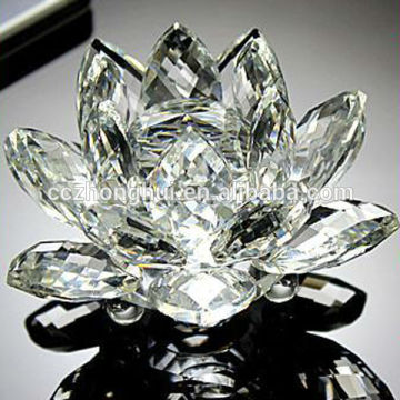 Optical Promotion shine crystal lotus flower