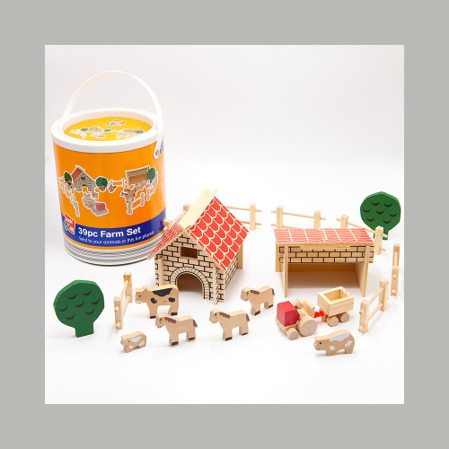 Ensemble de plats de jouets en bois, jouets en bois classiques pour les tout-petits