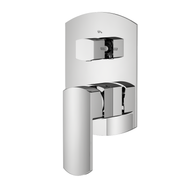 Two Outlets Non-thermostatic Shower Mixer Valve