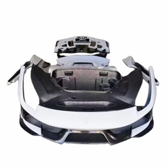 Ferrari 488 Pista Style Dry Carbon Fiber Body Kit (2009-2016)