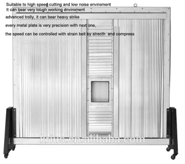 anti-axle shields telescopic slide plate steel cover
