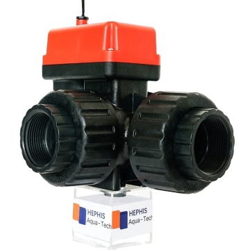 Guter Preis Elektrikballventil: 2-Wege, kompatibel mit 12 V, 24 V und 220 V, DC Motor betrieben, doppelte Gewerkschaftsdesign, geeignet für PVC-Systeme