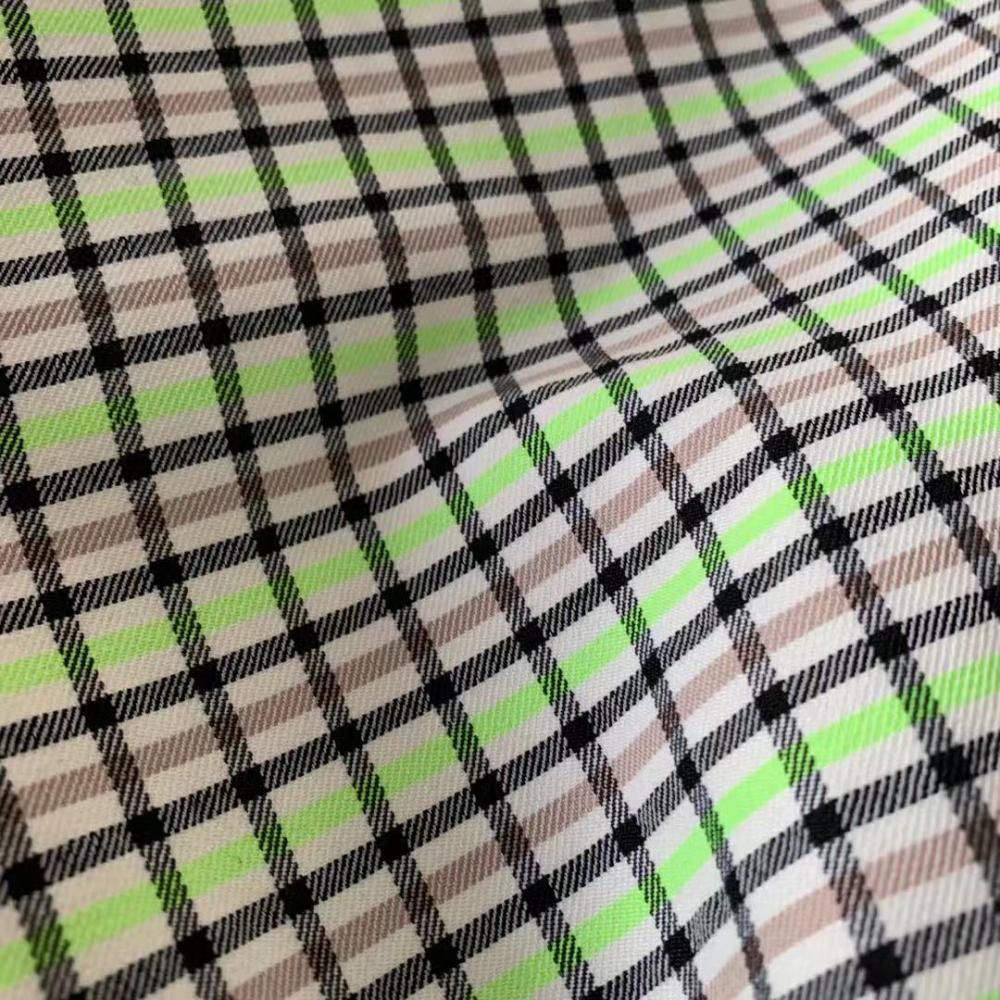 Beautiful Checks Fabric For Summer