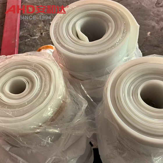 silicone rubber white sheet rolls solid