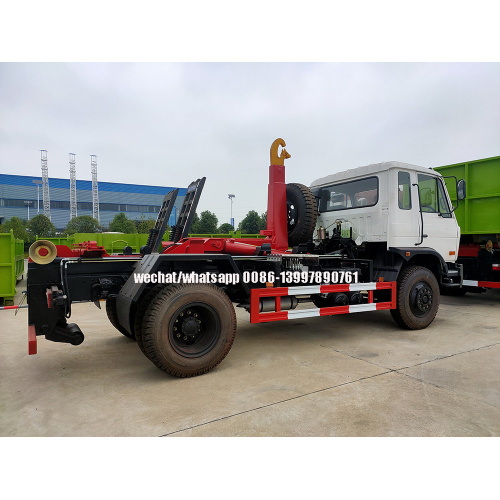 Dongfeng 15tons Hook Lift Garbage Truck without dustbin