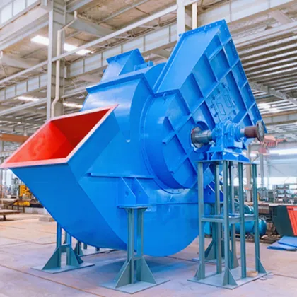 Efficient kiln head and kiln tail industria fan