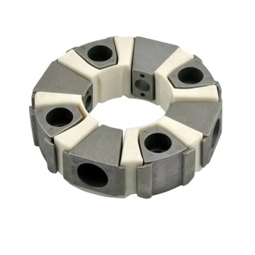 Factory Supply Excavator Pump Rubber Shaft Coupling 45H Flexible Coupling Assembly