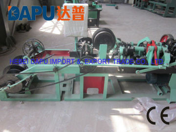 Single twisted barbed wire machine