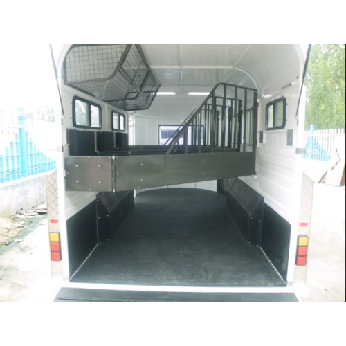 Three Horse Angle Load Trailer Standard Model