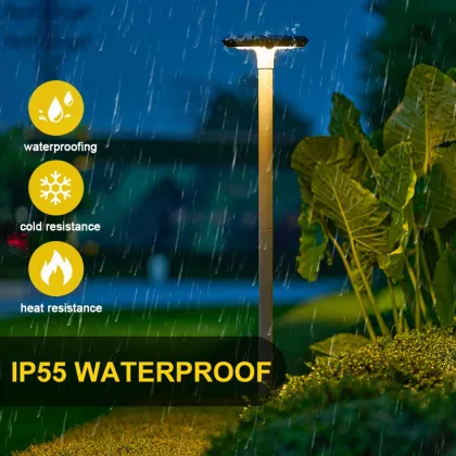 Yunduo Solar Lights for Front Yard, Garage, Garden, and Outdoor Use